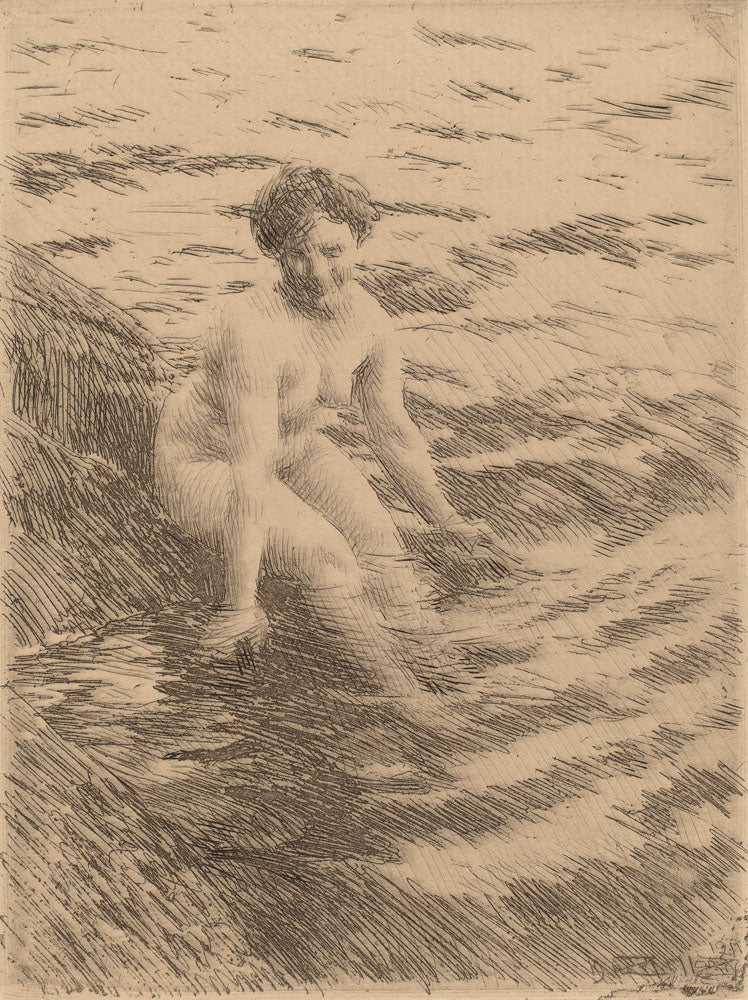 Wet - by Anders Zorn