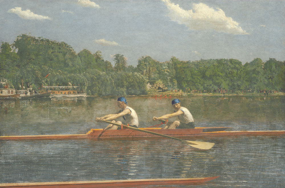 The Biglin Brothers Racing - by Thomas Eakins