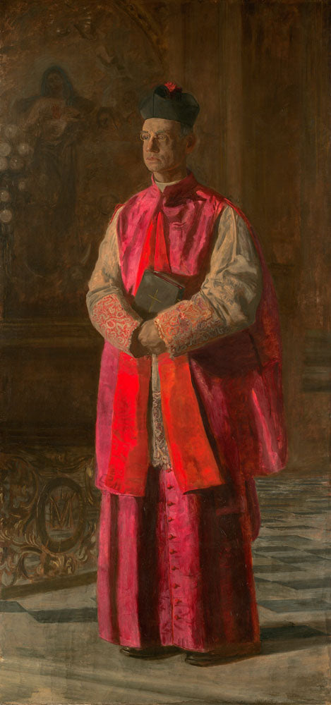 Monsignor James P. Turner - by Thomas Eakins