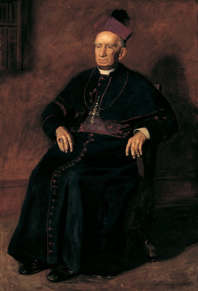 Archbishop William Henry Elder - by Thomas Eakins