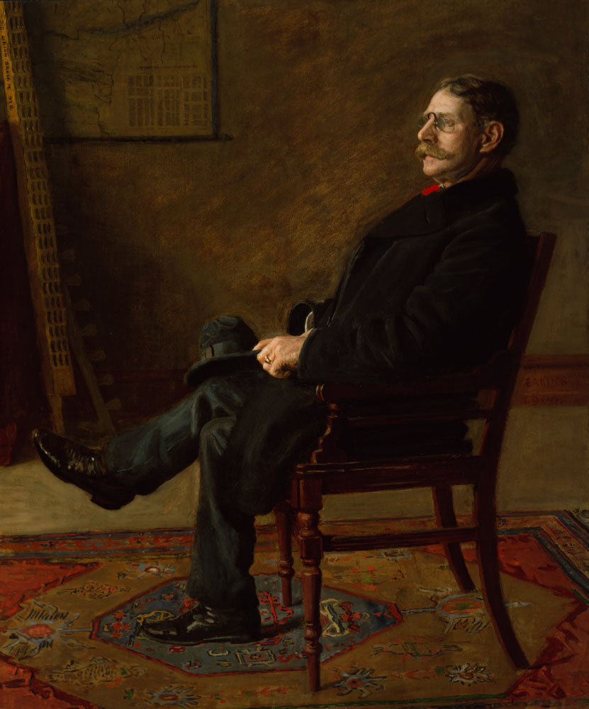 Frank Jay St. John - by Thomas Eakins