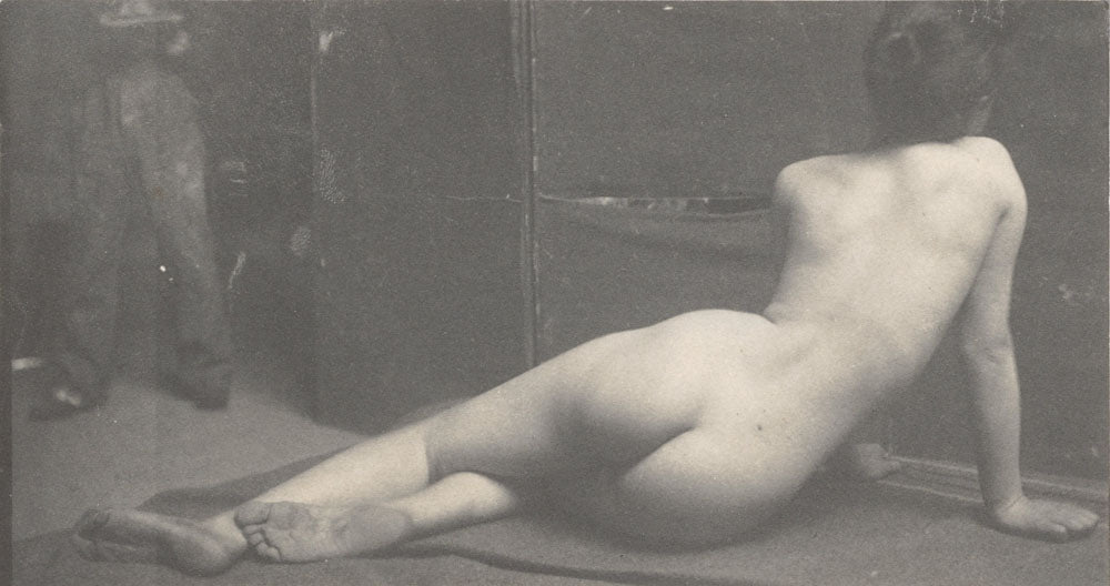 Female Nude from the Back - by Thomas Eakins