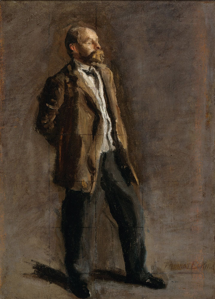 Study for Portrait of John McClure Hamilton - by Thomas Eakins