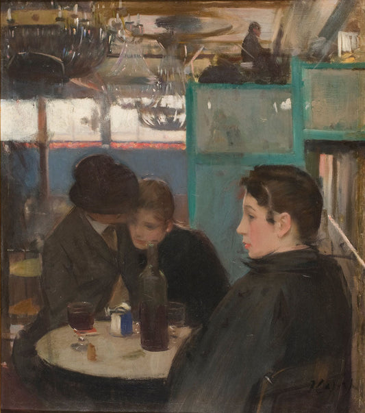 Moulin de la Galette Interior - by Ramon Casas