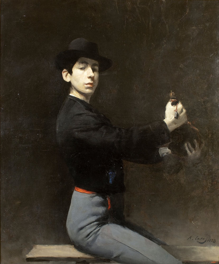 Self-portrait - by Ramon Casas