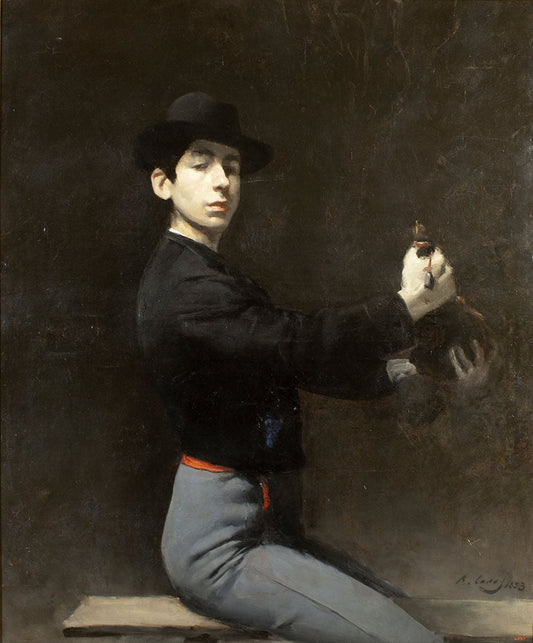 Self-portrait - by Ramon Casas