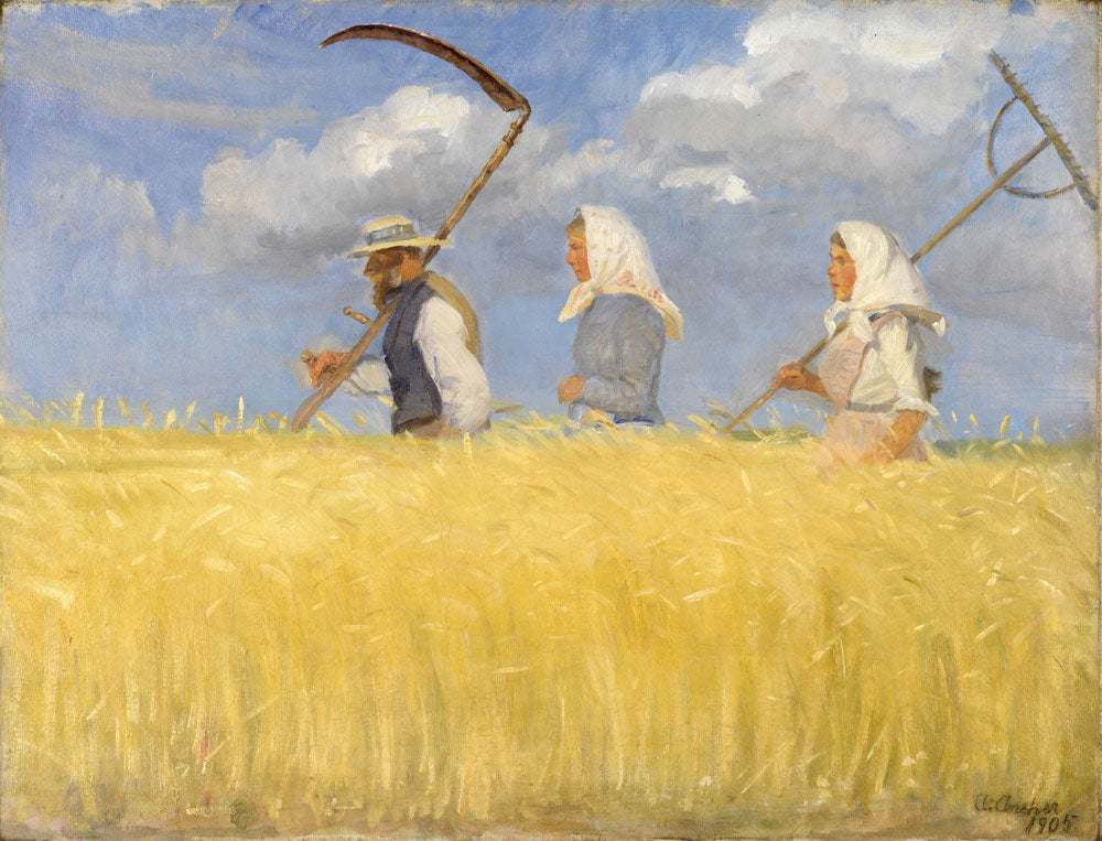 Harvesters - by Anna Ancher