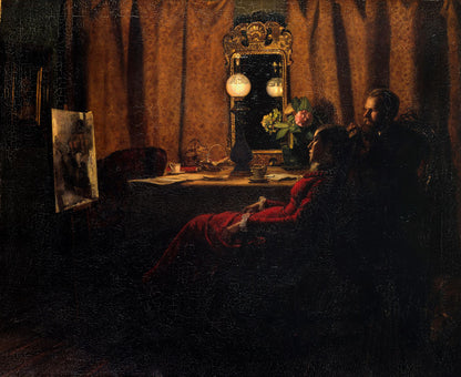 Appraising the Day's Work - by Anna Ancher