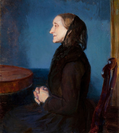 Portrait of Ane Hedvig Brøndum - by Anna Ancher