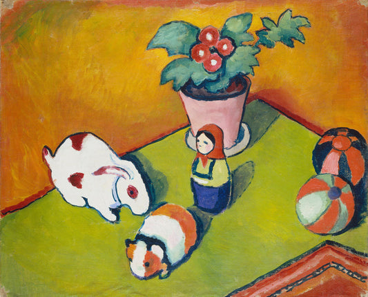 Little Walter's Toys - by August Macke