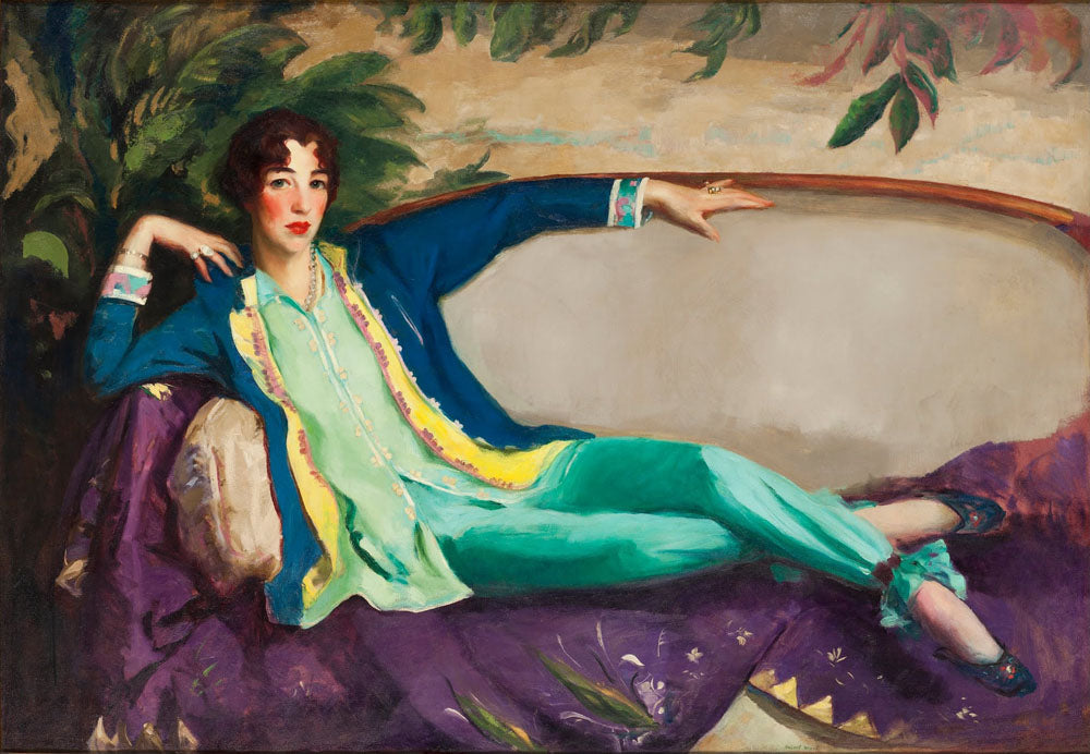 Gertrude Vanderbilt Whitney - by Robert Henri