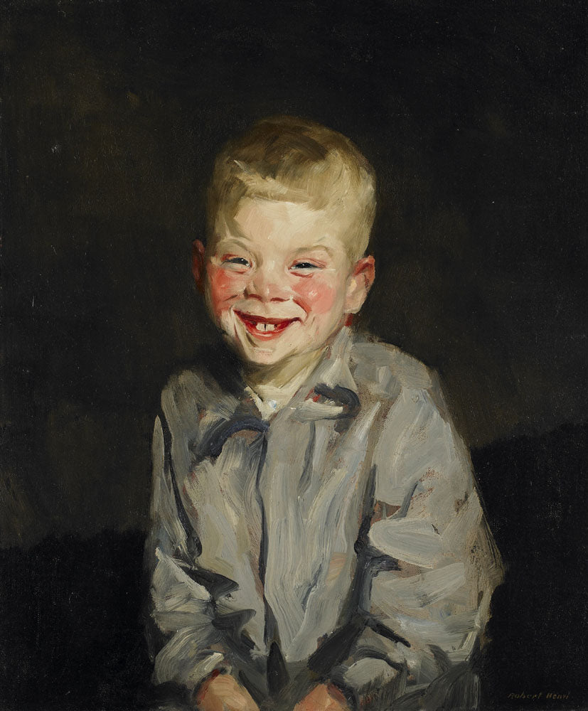 The Laughing Boy (Jopie van Slouten) - by Robert Henri