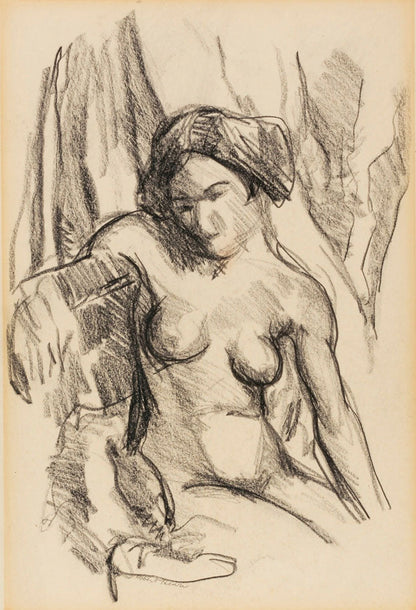 Untitled (nude) - by Robert Henri