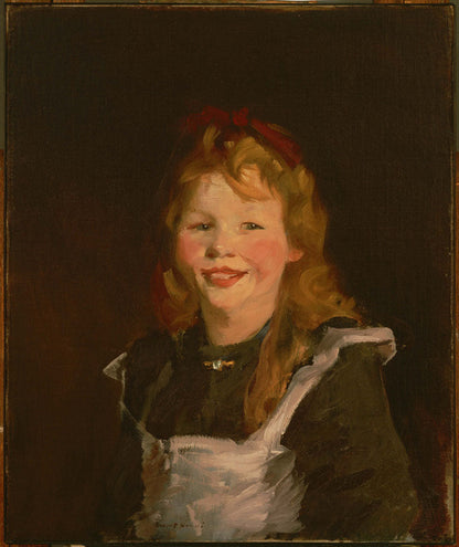 Dutch Girl - by Robert Henri