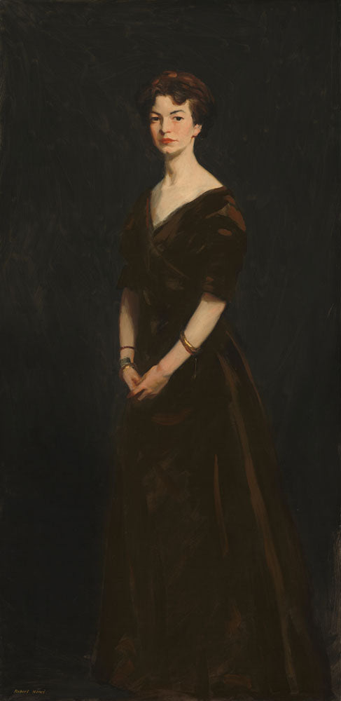 Edith Reynolds - by Robert Henri