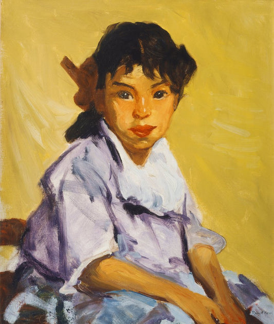 Mexican Girl, Lucinda - by Robert Henri