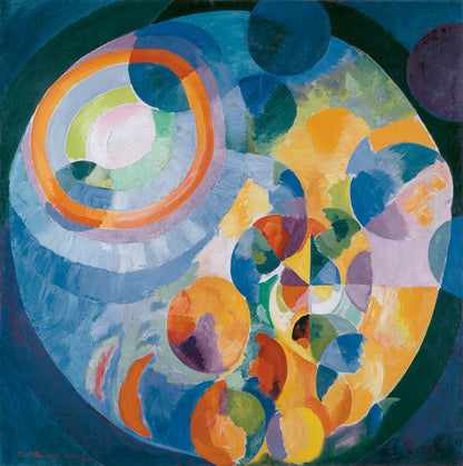 Circular forms. Sun and Moon - by Robert Delaunay