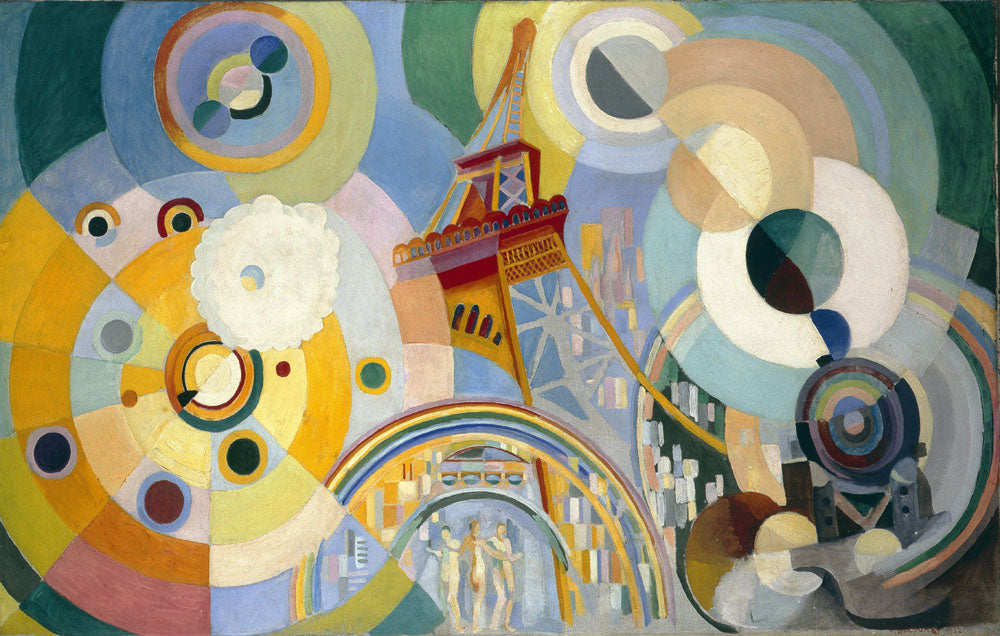 Air, Iron, and Water - by Robert Delaunay