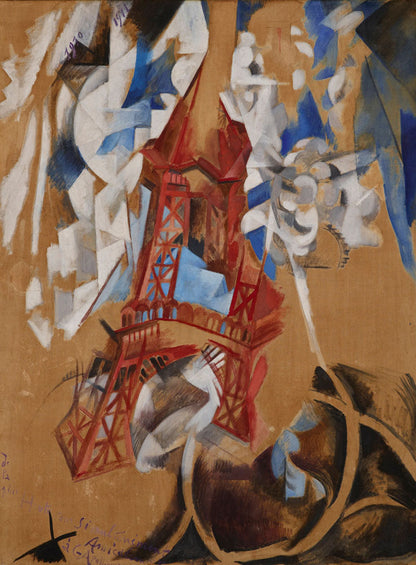 La Tour Eiffel (The Eiffel Tower) - by Robert Delaunay