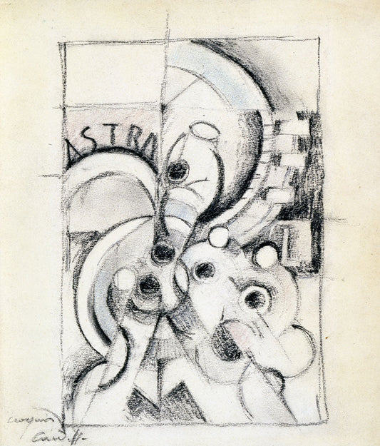 Study for the Cardiff Team - by Robert Delaunay