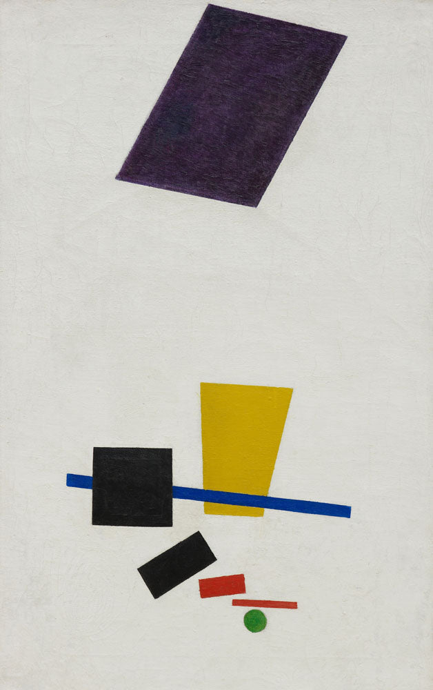 Painterly Realism of a Football Player – Color Masses in the 4th Dimension - by Kazimir Malevich