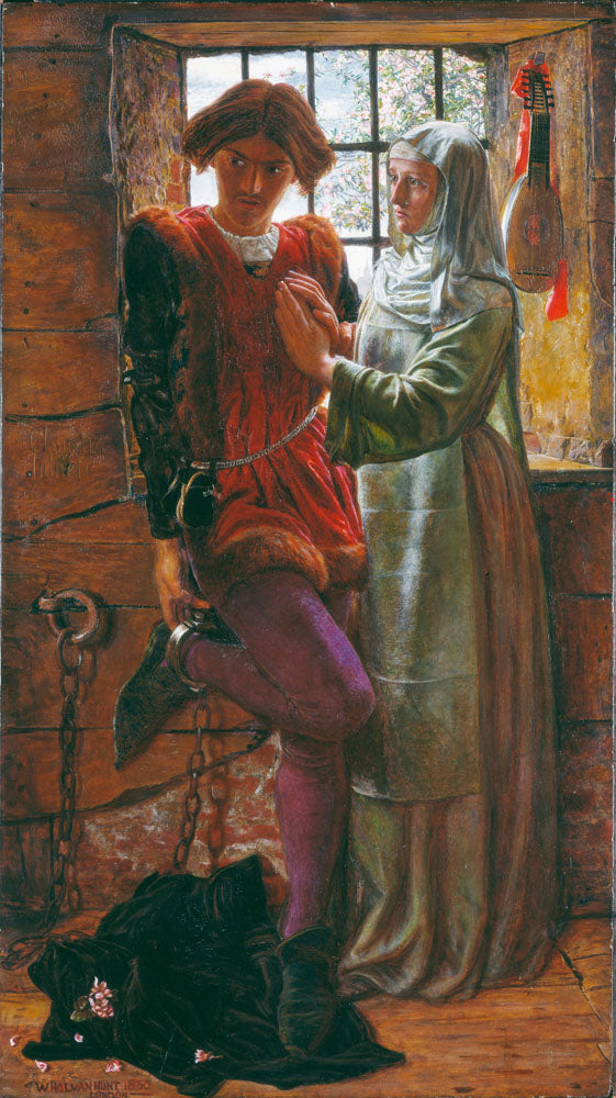 Claudio and Isabella - by William Holman Hunt