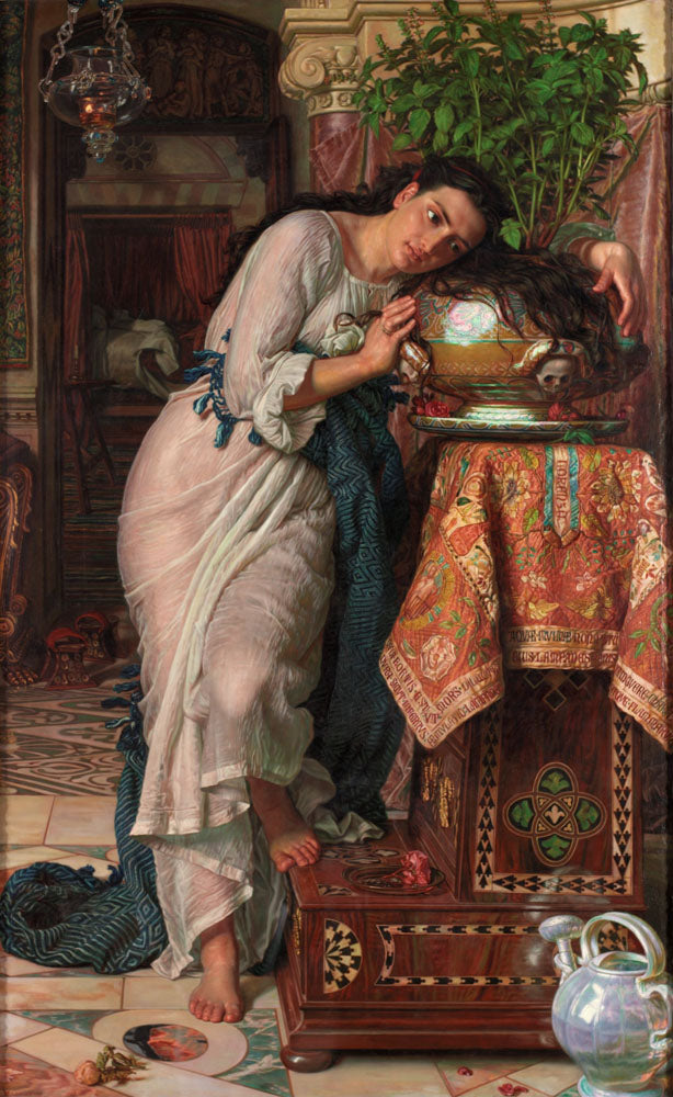 Isabella and the Pot of Basil - by William Holman Hunt