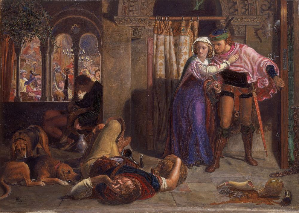 The Eve of St. Agnes - by William Holman Hunt