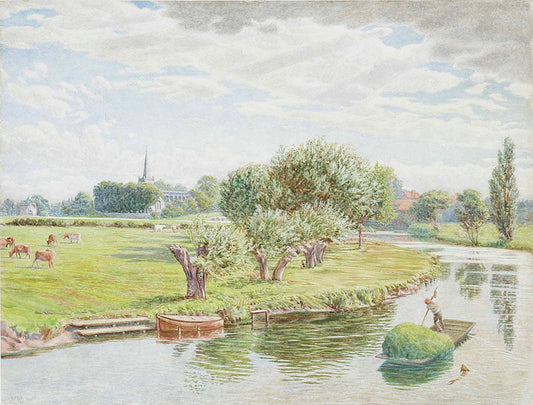 Stratford-on-Avon - by William Holman Hunt