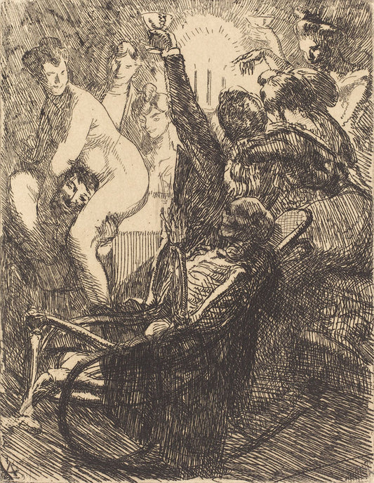 The Orgy (L'orgie) - by Paul-Albert Besnard