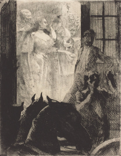 Social Triumph (Le Triomphe mondain) - by Paul-Albert Besnard