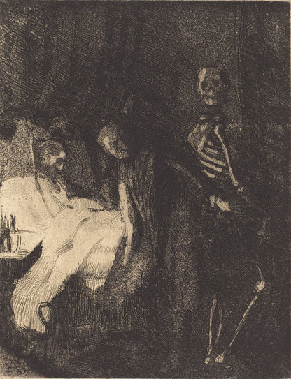 Importunate (Importune) - by Paul-Albert Besnard