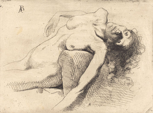 Dying Woman (La Mourante) - by Paul-Albert Besnard