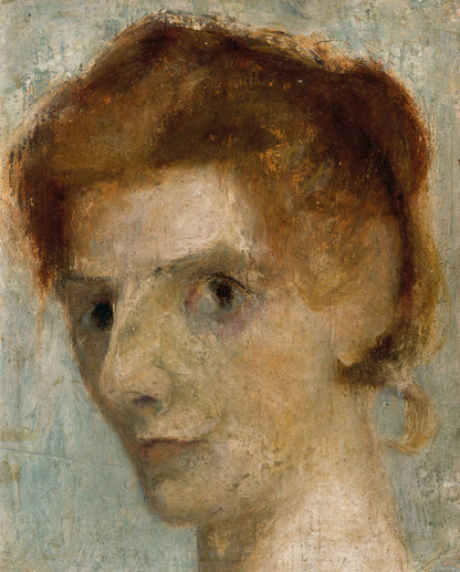 Self-portrait - by Paula Modersohn-Becker