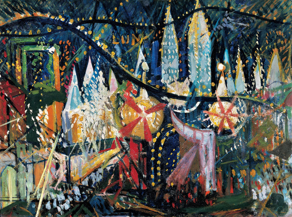 Luna Park - by Joseph Stella