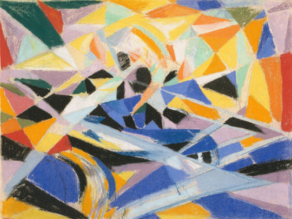 Futurist Composition - by Joseph Stella