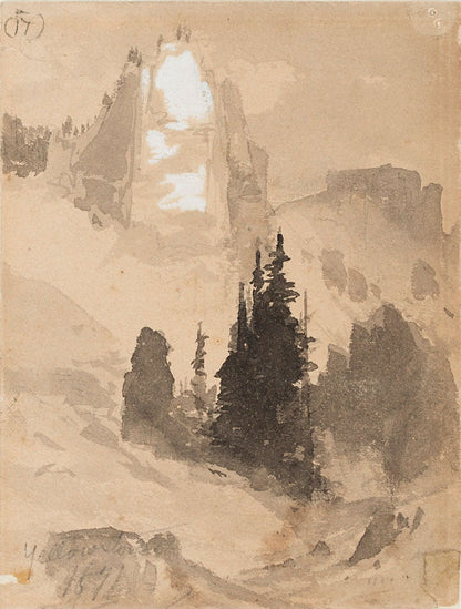 Yellowstone - by Thomas Moran