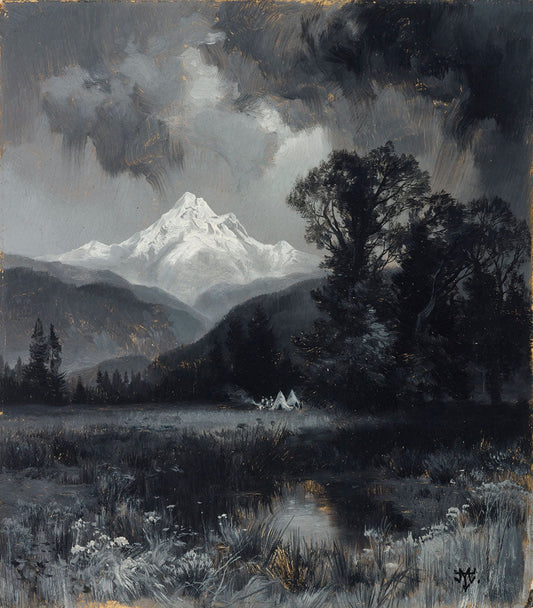 Mount Grohman - by Thomas Moran