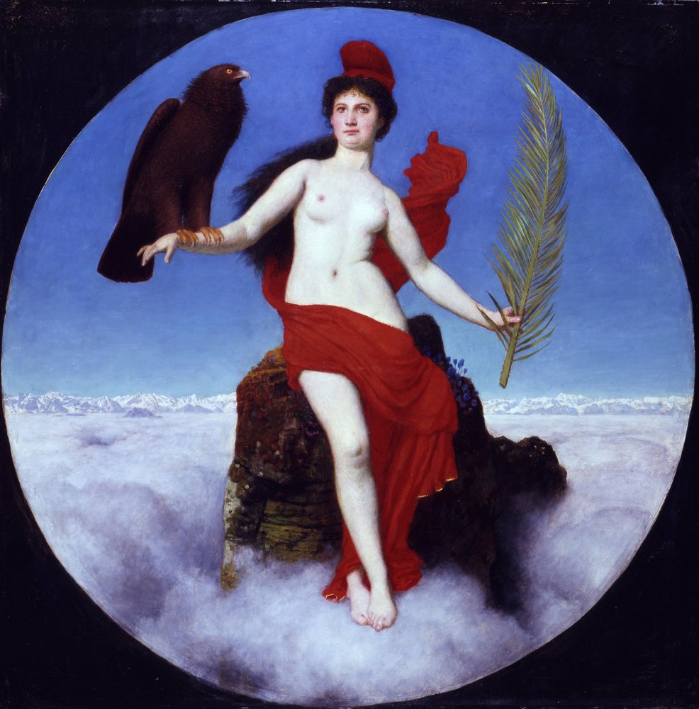 Freedom (Helvetia) - by Arnold Böcklin