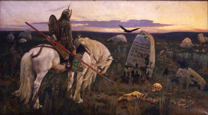 Knight at the Crossroads - by Viktor Vasnetsov