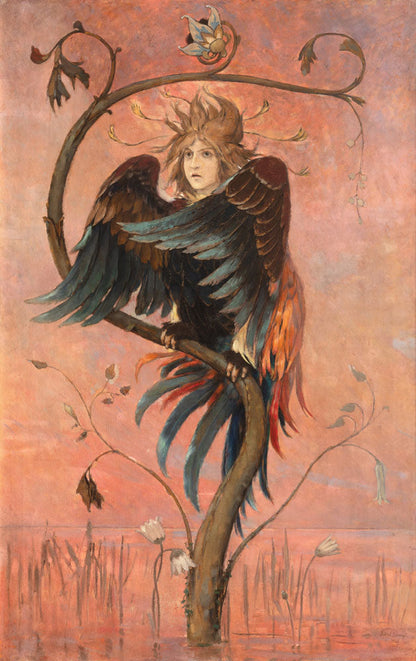 The Bird Gamayun - by Viktor Vasnetsov