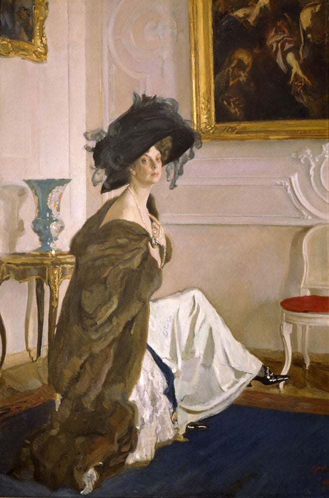 Portrait of Princess Olga Orlova - by Valentin Serov