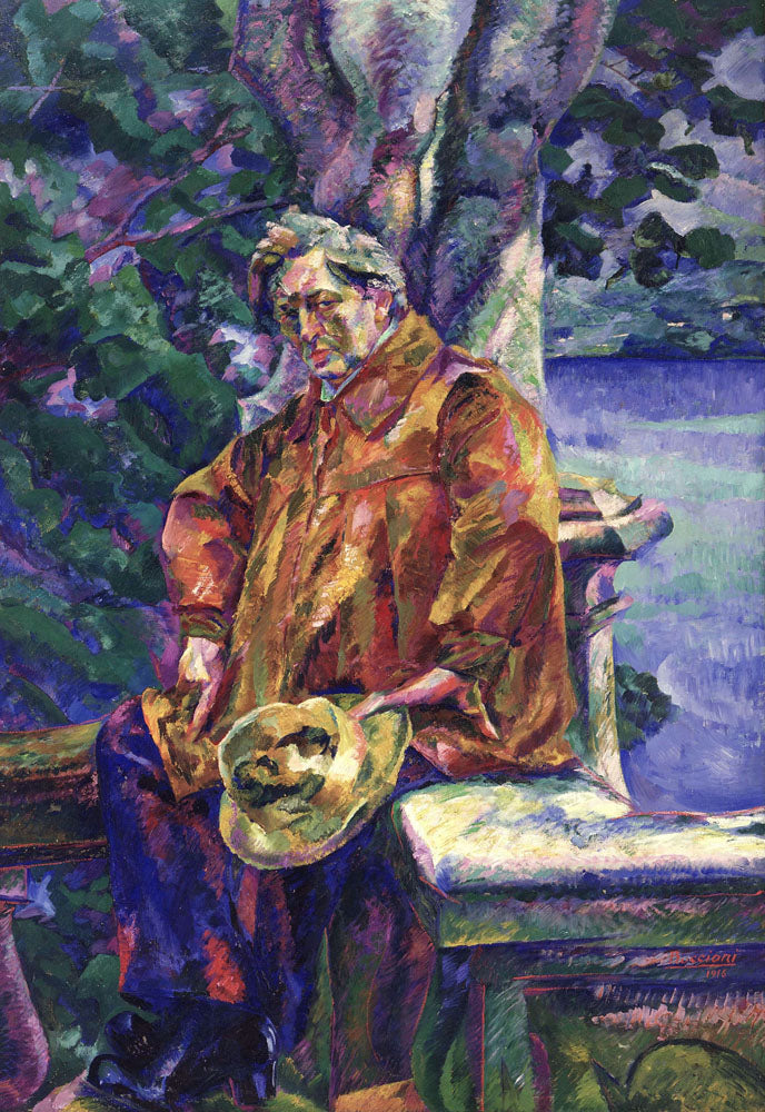 Ritratto del Maestro Busoni - by Umberto Boccioni