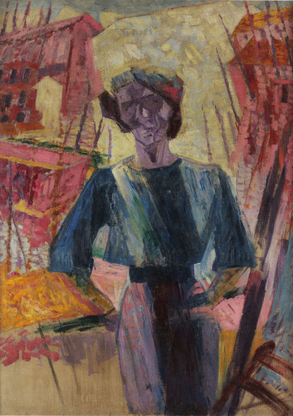 Studio di figura femminile - by Umberto Boccioni