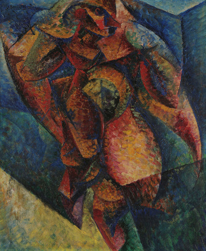 Corpo umano (dinamismo) - by Umberto Boccioni