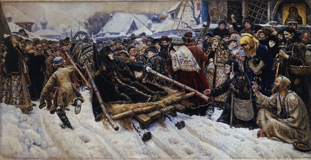 Boyarina Morozova - by Vasily Surikov