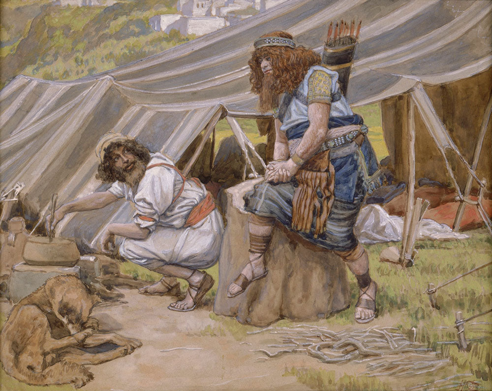 The Mess of Pottage - by James Tissot