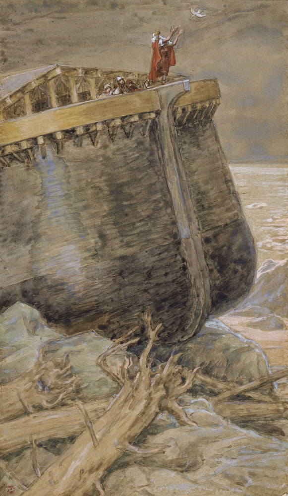 The Dove Returns to Noah - by James Tissot