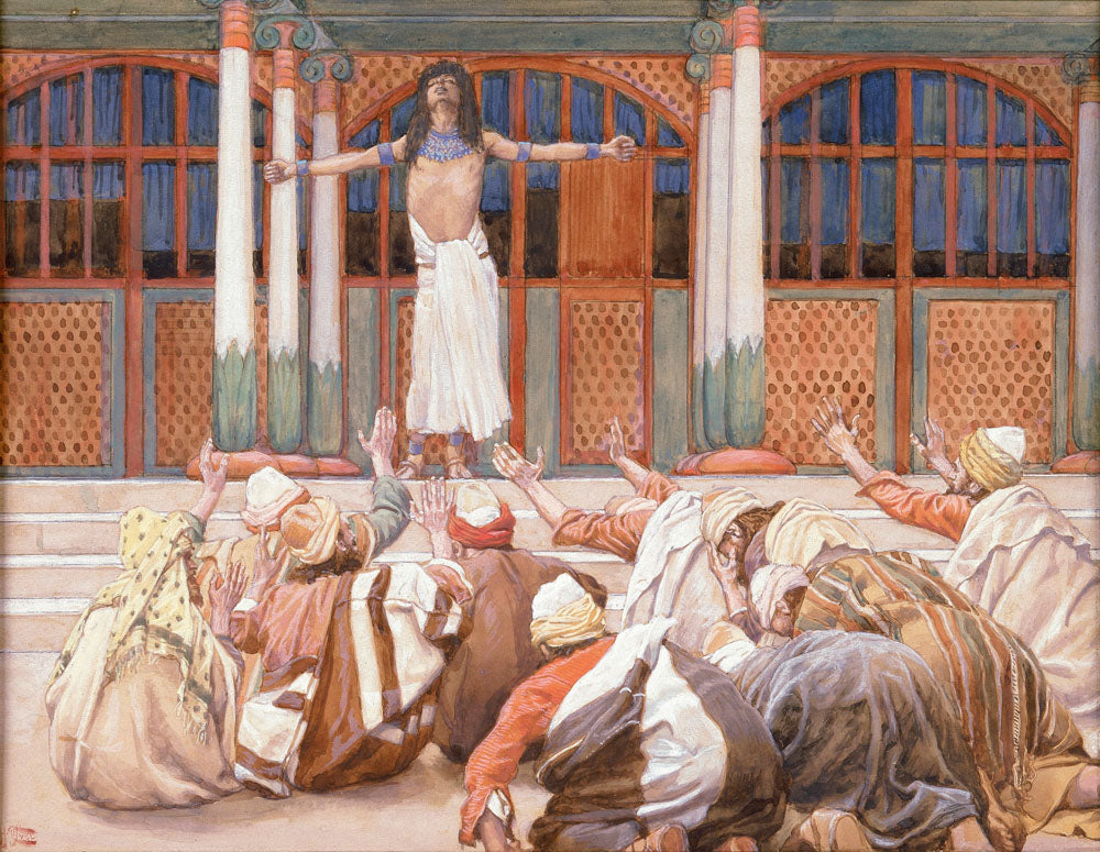 Joseph Maketh Himself Known to His Brethren - by James Tissot