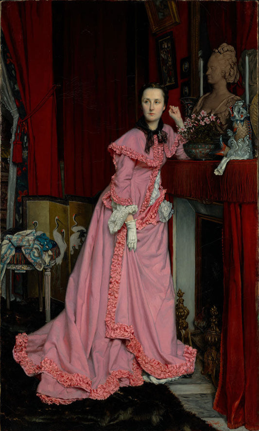 Portrait of the Marquise de Miramon, née Thérèse Feuillant - by James Tissot